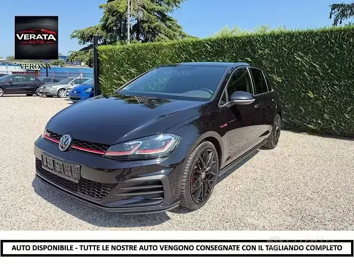 Usata VW Golf VII GTI 245 CV (180 kW) 2019 Nero Berlina