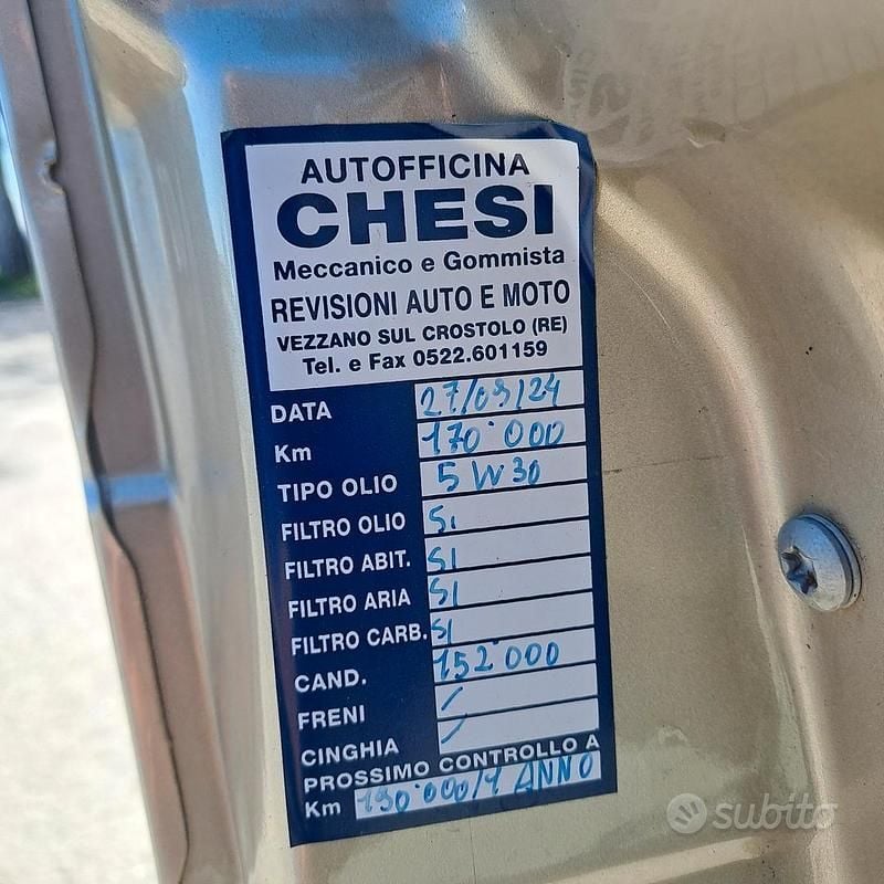 Usata Fiat Multipla 120 CV (88 kW) 2010 Grigio Monovolume