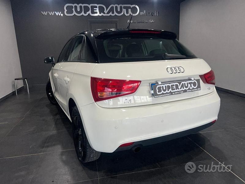 Usata Audi A1 Ambition 90 CV (66 kW) 2015 Bianco Berlina