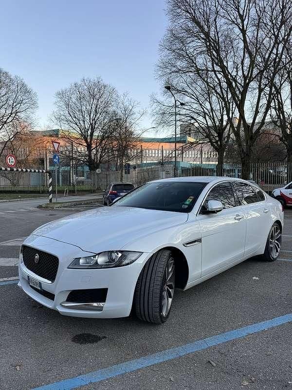 Usata Jaguar XF Business Edition 241 CV (177 kW) 2018 Bianco Berlina