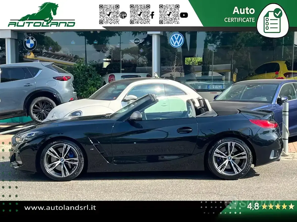 Usata BMW Z4 M Sport 340 CV (250 kW) 2024 Black sapphire Cabrio