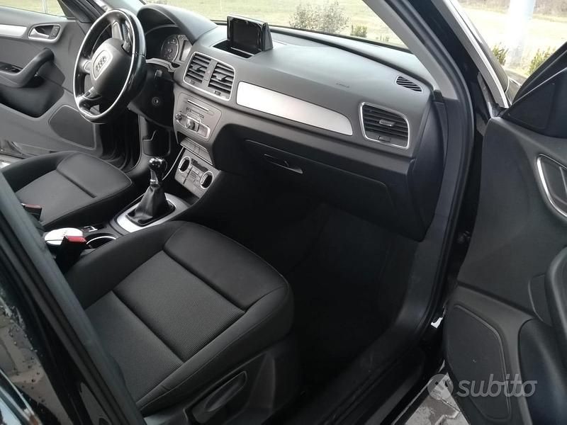 Usata Audi Q3 150 CV (110 kW) 2017 Nero SUV