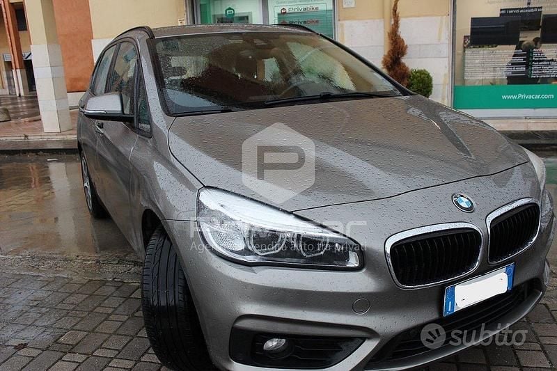 Usata BMW 216 Active Tourer 116 CV (85 kW) 2016 Grigio Monovolume