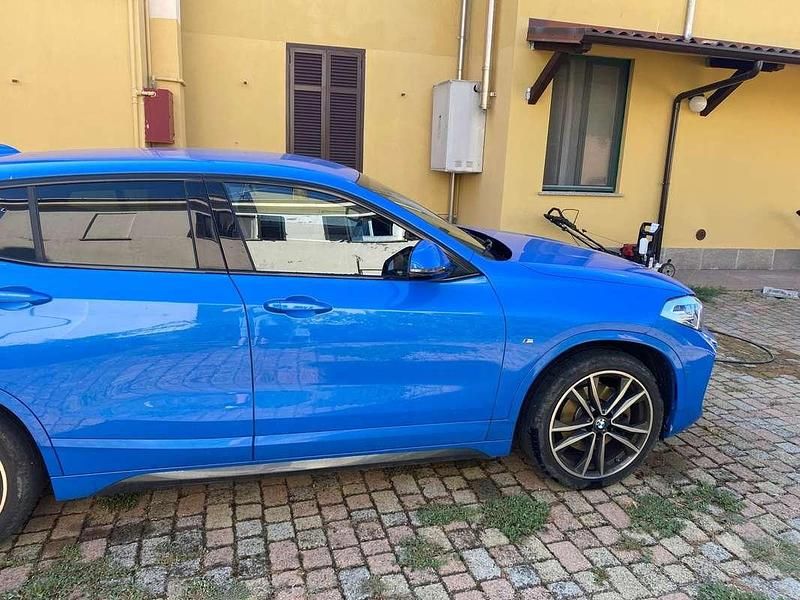 Usata BMW X2 M Sport 125 CV (91 kW) 2021 Blu/azzurro SUV