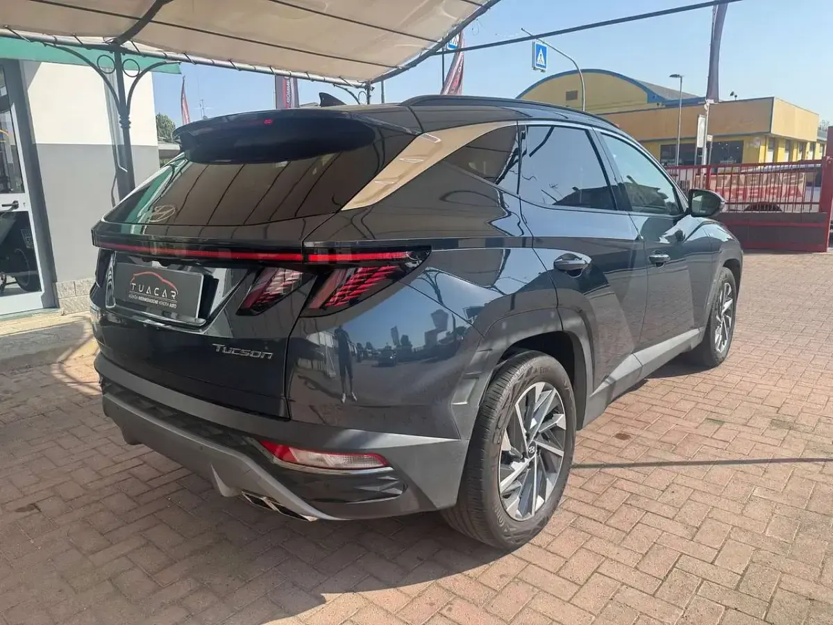 Usata Hyundai Tucson 136 CV (100 kW) 2022 Blu/azzurro SUV