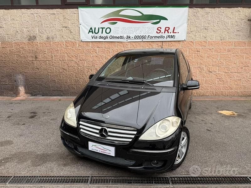 Usata Mercedes A160 Elegance 82 CV (60 kW) 2007 Nero Berlina