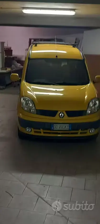 Usata Renault Kangoo 84 CV (61 kW) 2006 Giallo Monovolume