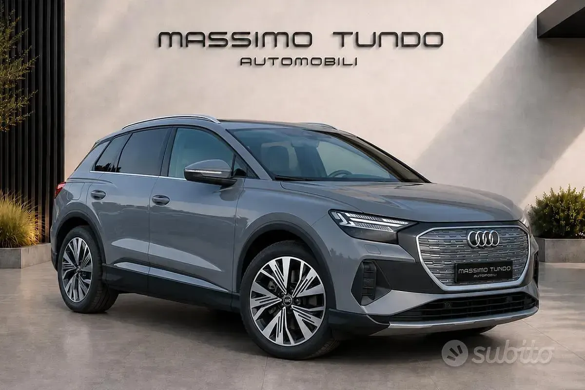 Usata Audi Q4 e-tron Advanced 125 kW (170 CV) 2022 Grigio SUV