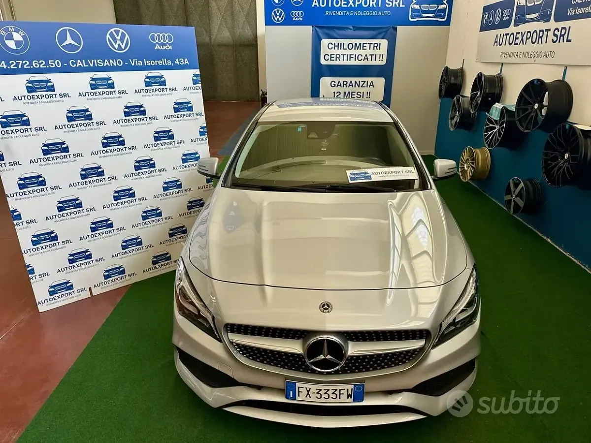 Usata Mercedes CLA200 Premium 136 CV (100 kW) 2019 Grigio Coupé