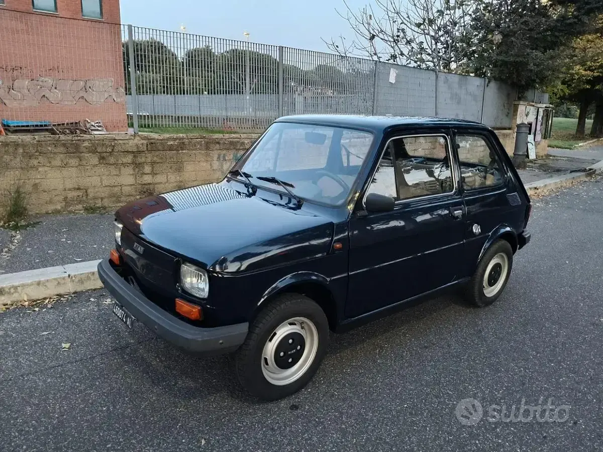 Usata Fiat 126 24 CV (17 kW) 1982 Blu Utilitaria