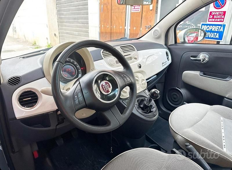 Usata Fiat 500 Lounge 69 CV (50 kW) 2012 Bianco Berlina