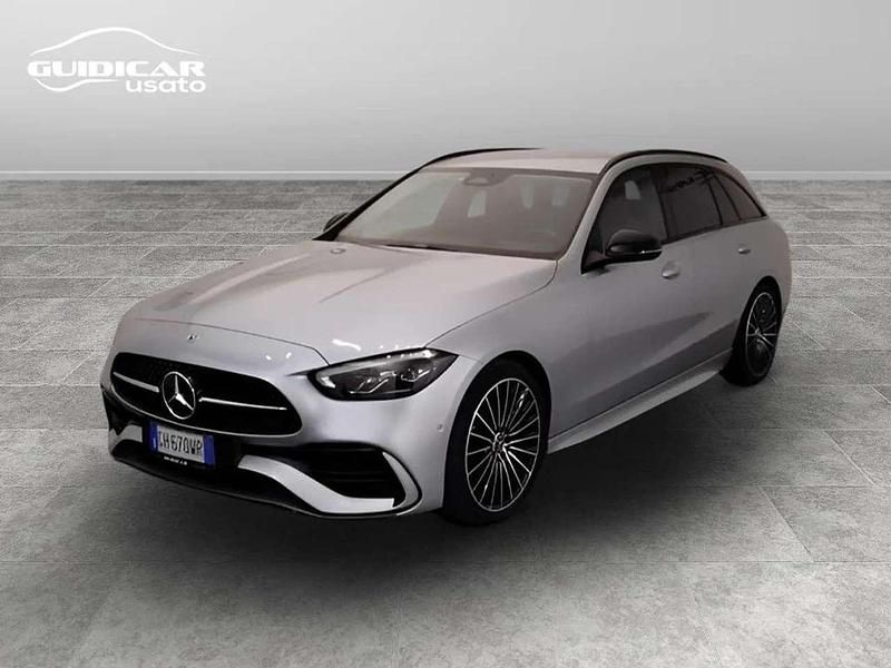 Argento Usata 2022 Mercedes C220 Premium Station wagon | 38.600 € (Buon prezzo) - Immagine 1/4
