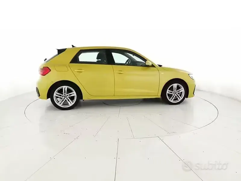 Usata Audi A1 Sportback S-Line 110 CV (80 kW) 2021 Giallo Utilitaria