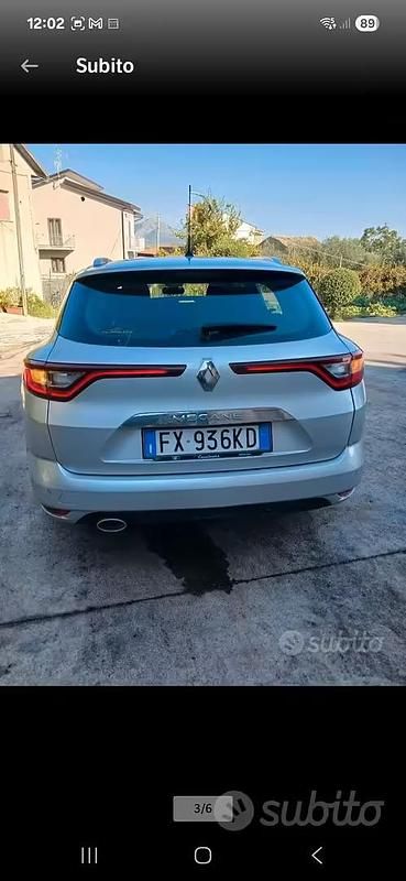 Usata Renault Mégane GrandTour 115 CV (84 kW) 2020 Grigio Station wagon