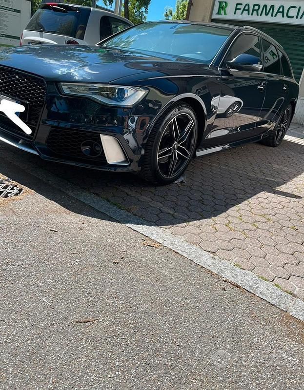 Usata Audi A6 Business 190 CV (139 kW) 2015 Blu/azzurro Station wagon
