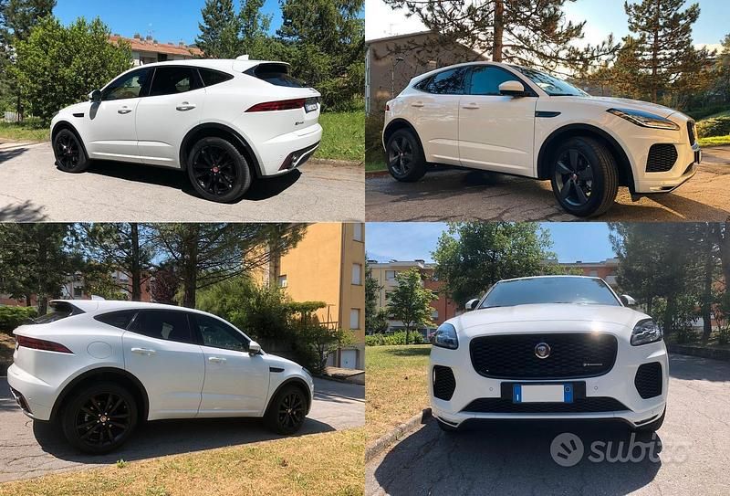 Usata Jaguar E-Pace R-Dynamic 150 CV (110 kW) 2018 Bianco SUV