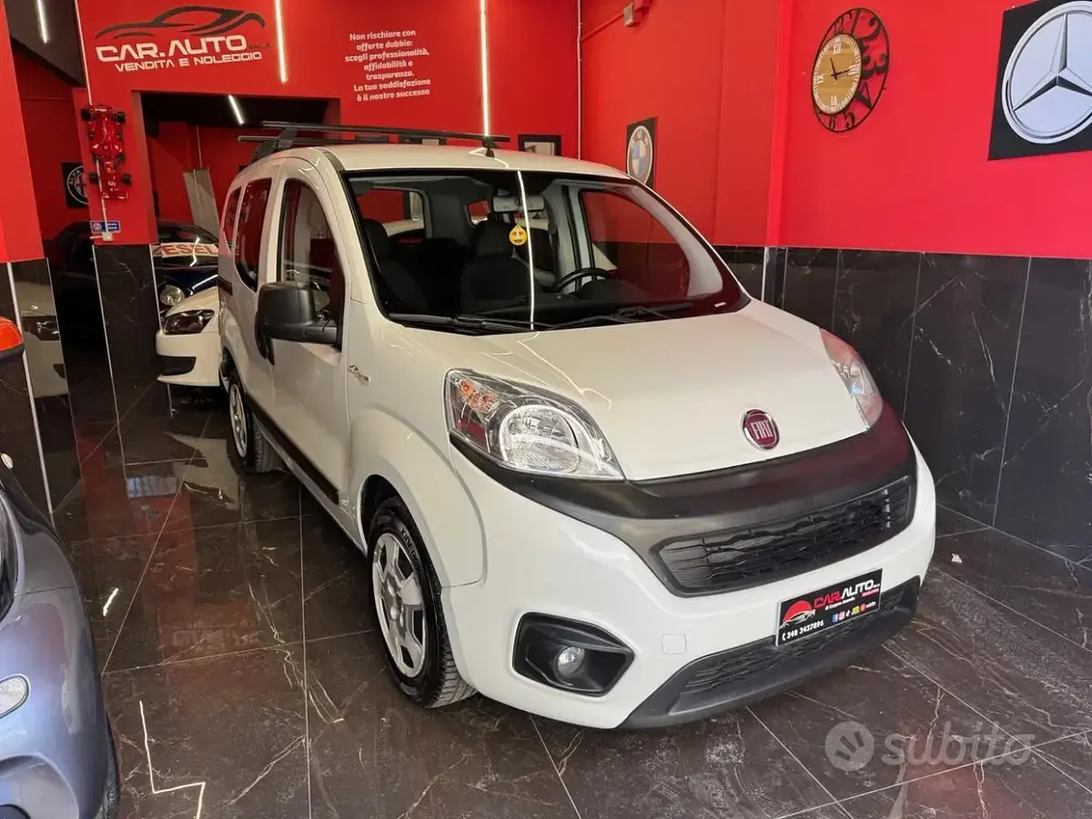 Usata Fiat Qubo Lounge 80 CV (58 kW) 2019 Bianco Monovolume