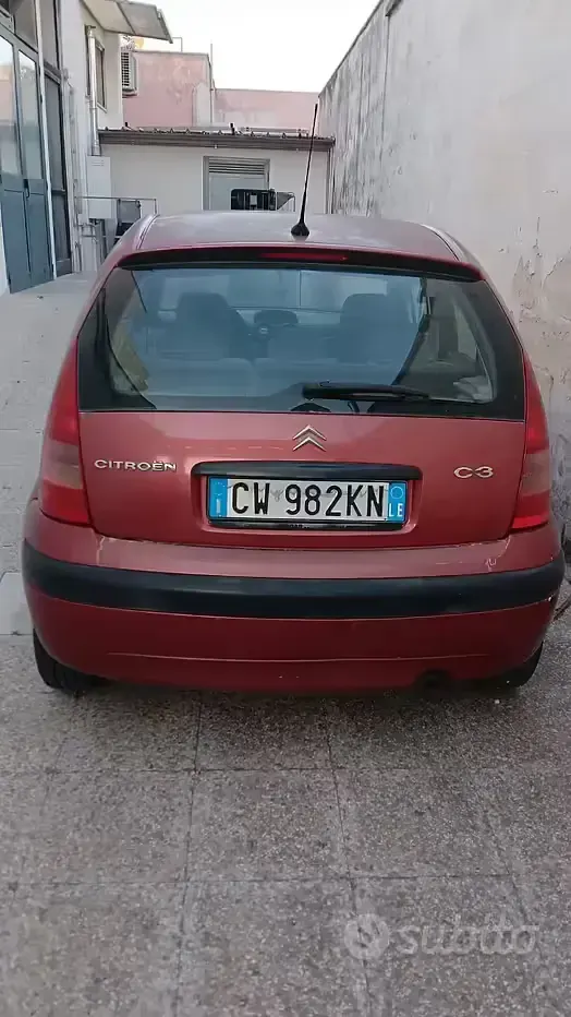 Usata Citroën C3 60 CV (44 kW) 2005 Rosso Berlina