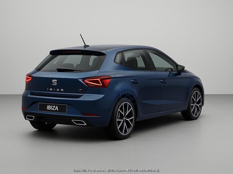 Usata Seat Ibiza FR 116 CV (85 kW) 2025 Blu Utilitaria