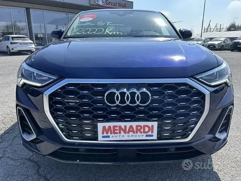 Usata Audi Q3 S-line plus 150 CV (110 kW) 2023 Blu/azzurro SUV
