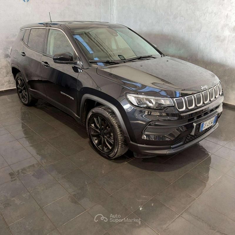 Usata Jeep Compass Longitude 131 CV (96 kW) 2021 Nero SUV