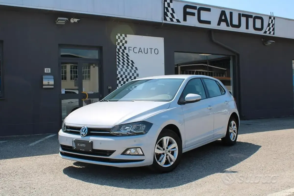Usata VW Polo Comfortline 95 CV (69 kW) 2020 Bianco Utilitaria