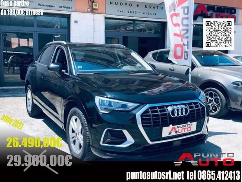 Usata Audi Q3 Business 150 CV (110 kW) 2021 Nero SUV