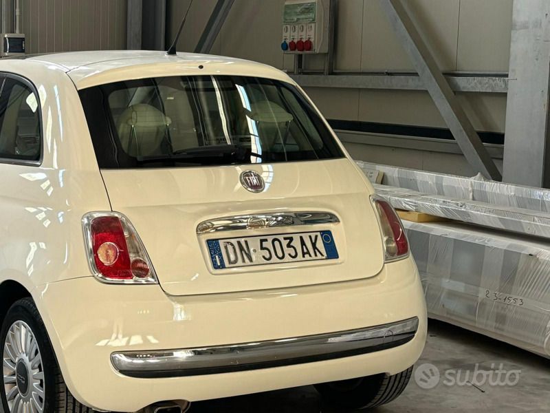 Usata Fiat 500 2008 Bianco Utilitaria