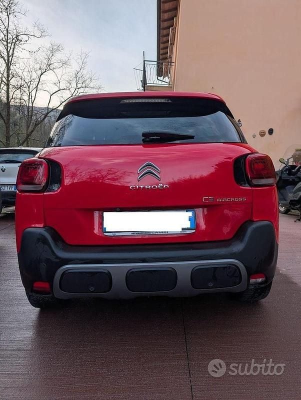 Usata Citroën C3 Aircross PureTech 82 CV (60 kW) 2018 Rosso SUV
