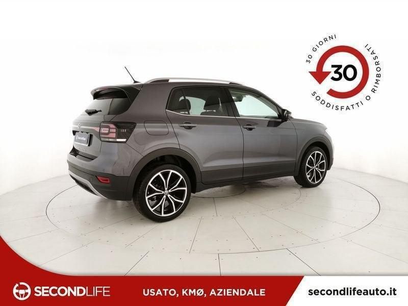 Usata VW T-Cross Advance 110 CV (80 kW) 2023 Grigio SUV