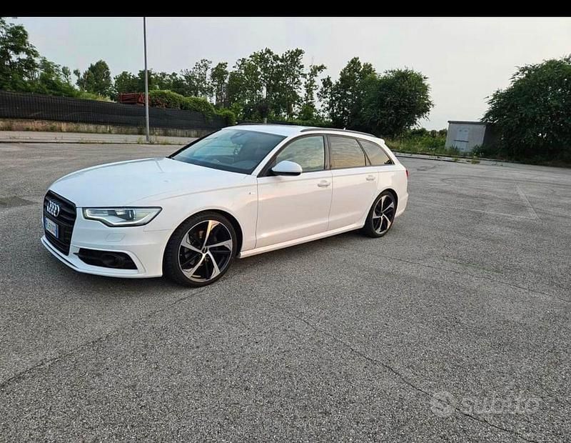 Bianco Usata 2014 Audi A6 S-Line Station wagon | 13.000 € (Cara) - Immagine 1/4