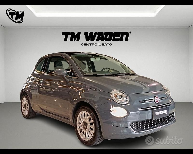Usata Fiat 500 Lounge 69 CV (50 kW) 2016 Grigio scuro Berlina