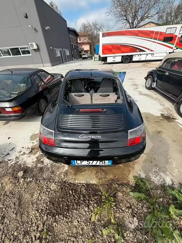 Usata Porsche 996 1997 Nero Coupé
