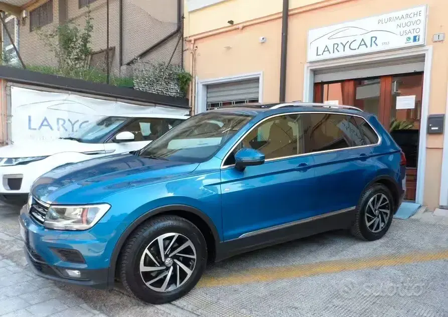 Usata VW Tiguan Join 150 CV (110 kW) 2018 Blu SUV