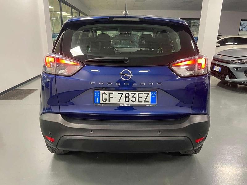 Usata Opel Crossland X GS Line 83 CV (61 kW) 2021 Blu/azzurro SUV