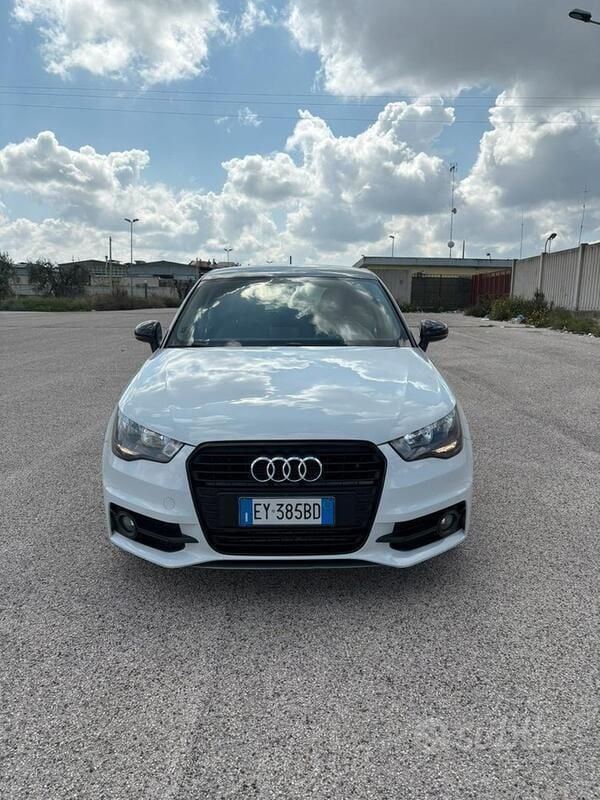 Usata Audi A1 Sportback S-Line 90 CV (66 kW) 2014 Bianco Utilitaria