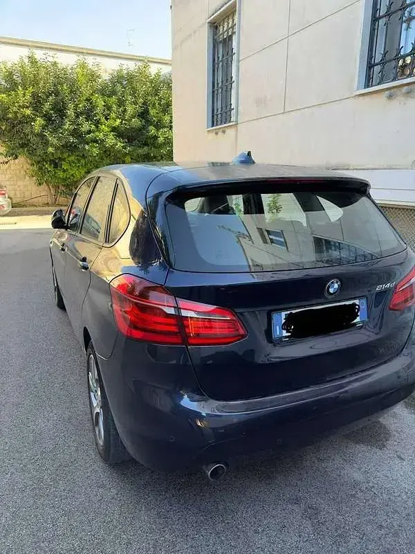 Usata BMW 214 Active Tourer Luxury Line 95 CV (69 kW) 2016 Blu/azzurro Monovolume
