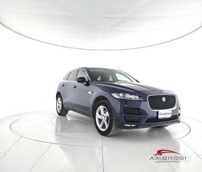 Usata Jaguar F-Pace Pure 180 CV (132 kW) 2016 Blu SUV