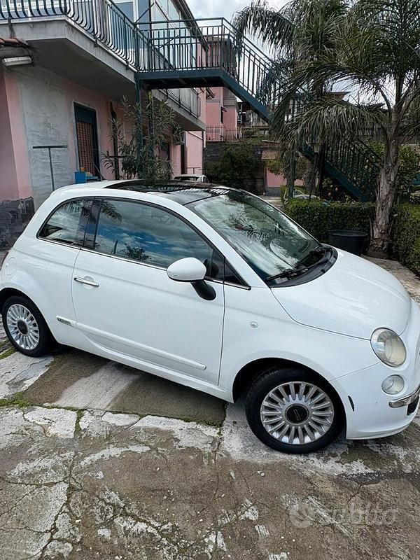 Usata Fiat 500 95 CV (69 kW) 2012 Bianco Utilitaria