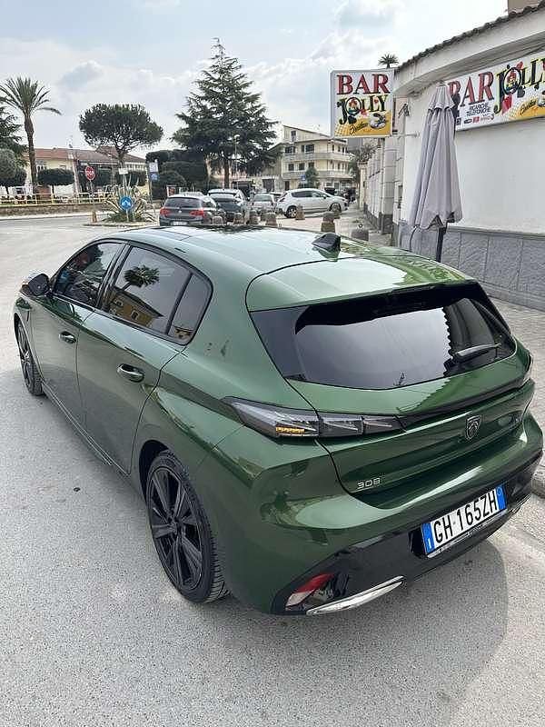 Usata Peugeot 308 GT 131 CV (96 kW) 2022 Verde Berlina