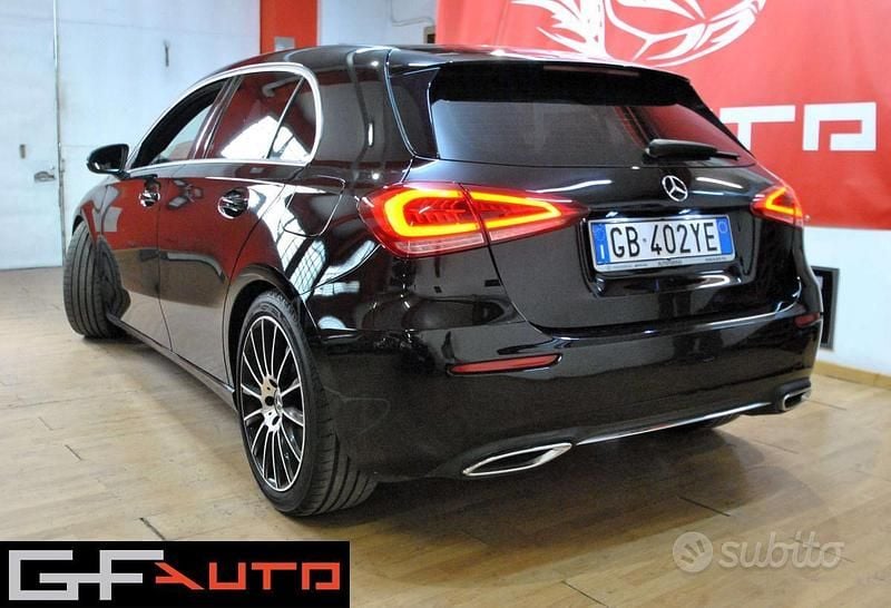Usata Mercedes A160 Premium 109 CV (80 kW) 2020 Nero Berlina