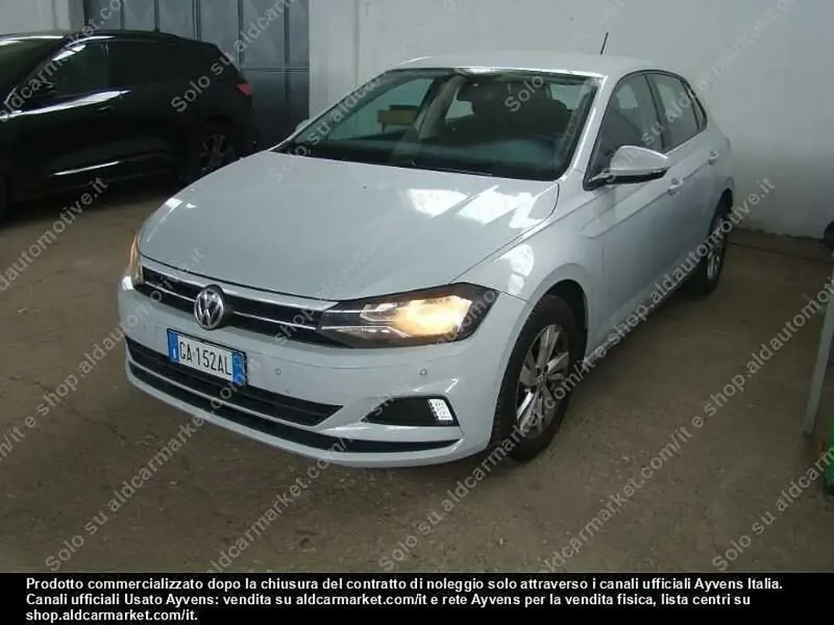 Usata VW Polo Comfortline 80 CV (58 kW) 2019 Bianco Utilitaria