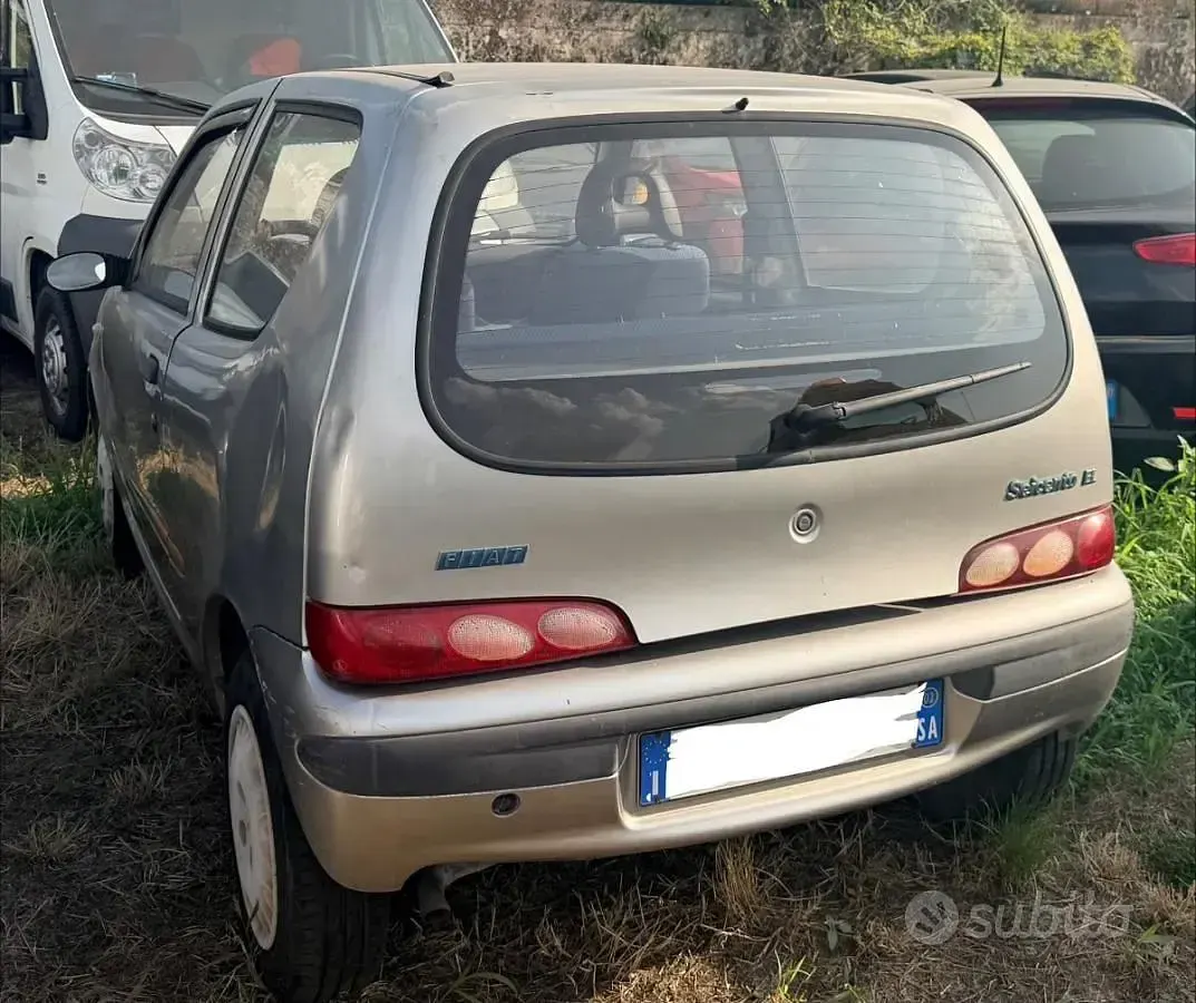Usata Fiat Seicento 53 CV (38 kW) 2002 Grigio Utilitaria