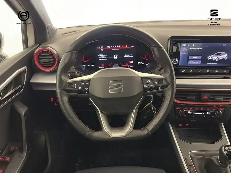 Usata Seat Arona FR 95 CV (69 kW) 2023 Bianca tetto nero SUV