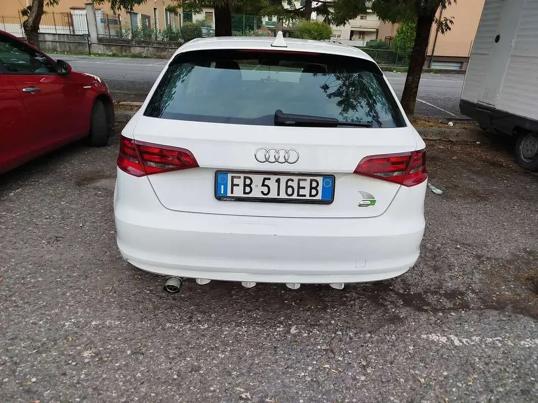 Usata Audi A3 Ambiente 110 CV (80 kW) 2015 Bianco Station wagon