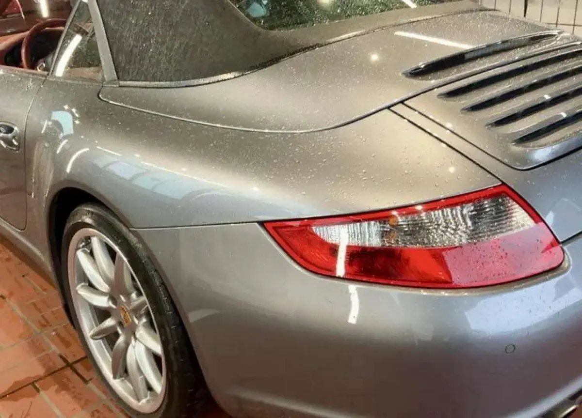Usata Porsche 911 Carrera 4S Cabriolet 355 CV (261 kW) 2006 Grigio Cabrio