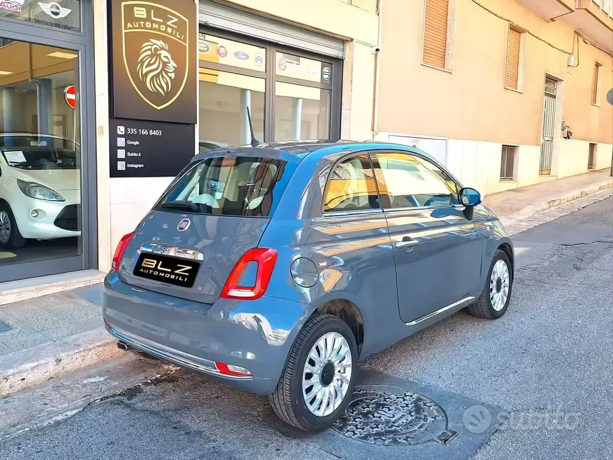 Usata Fiat 500 Lounge 95 CV (69 kW) 2017 Grigio Berlina