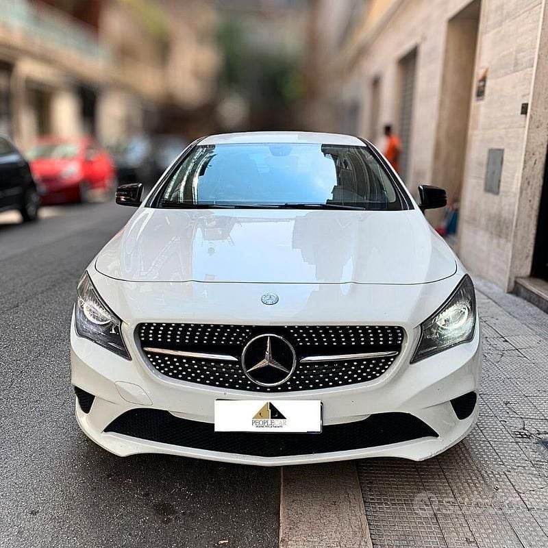 Usata Mercedes CLA180 Premium 109 CV (80 kW) 2014 Bianco Berlina