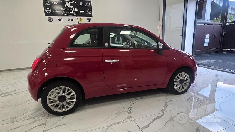 Usata Fiat 500 Lounge 69 CV (50 kW) 2017 Rosso Berlina