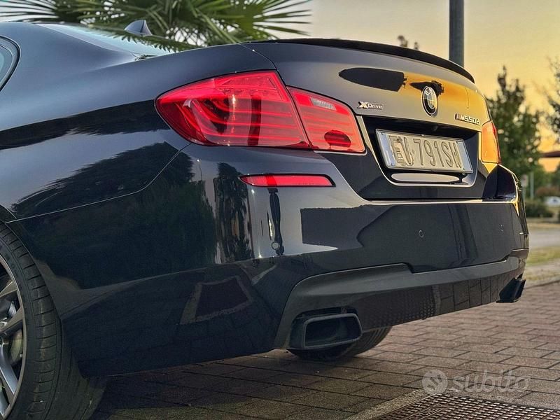 Usata BMW M550 381 CV (280 kW) 2014 Nero Berlina